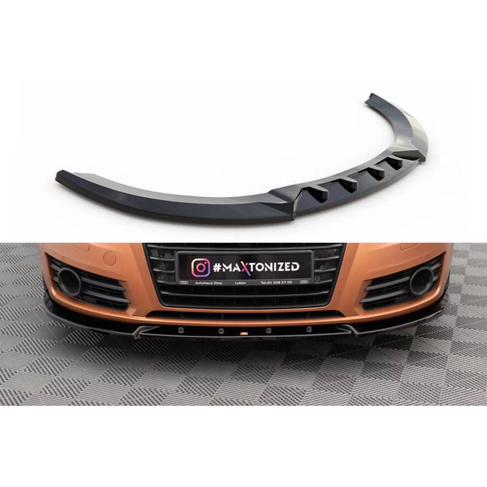 Spoiler Anteriore Verniciato Nero Audi A7 C7 2010-2014
