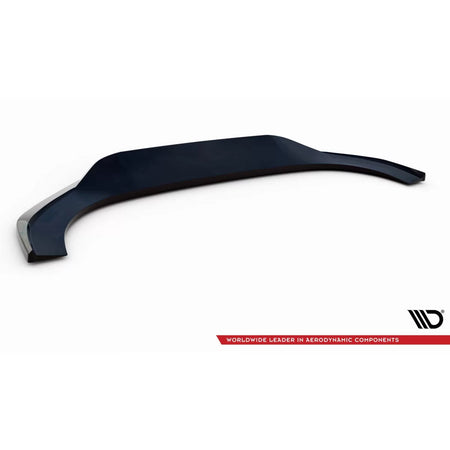 Spoiler Anteriore Ver. 2 Nero Lucido per Audi Q7 2016-2019 S-line