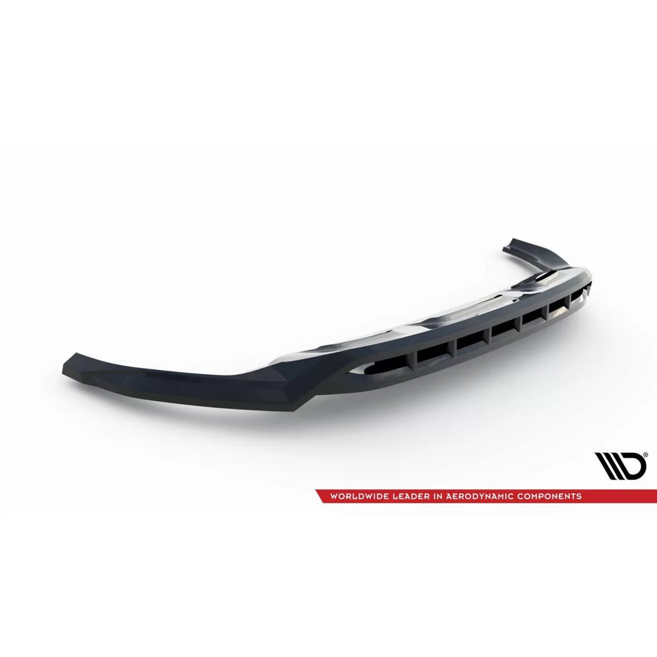 Spoiler Anteriore Ver. 2 Nero Lucido per Audi Q8 SQ8 2018-2023
