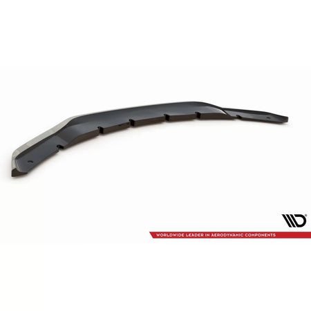 Spoiler Anteriore Versione 2 per BMW X5 F15 M Package 2013-2018 Nero Lucido