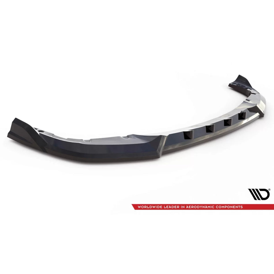 Spoiler Anteriore Versione 2 Nero Lucido per BMW X6M F96 dal 2020