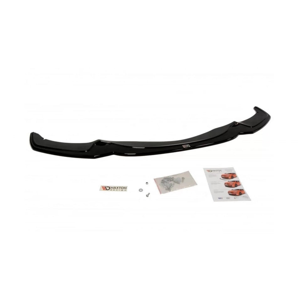 Spoiler Anteriore Verniciato Nero per BMW Serie 5 F10 M Technik dal 2011