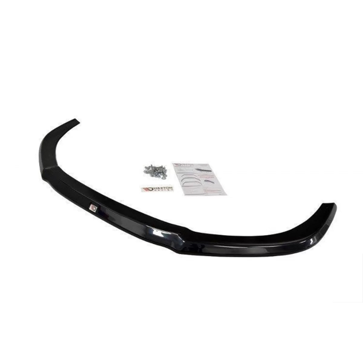 Spoiler Anteriore Versione 2 per Audi A8 D4 2015-2017 Nero Lucido