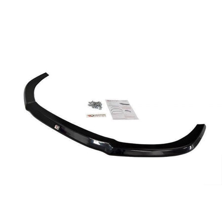Spoiler Anteriore Versione 2 per Audi A8 D4 2015-2017 Nero Lucido
