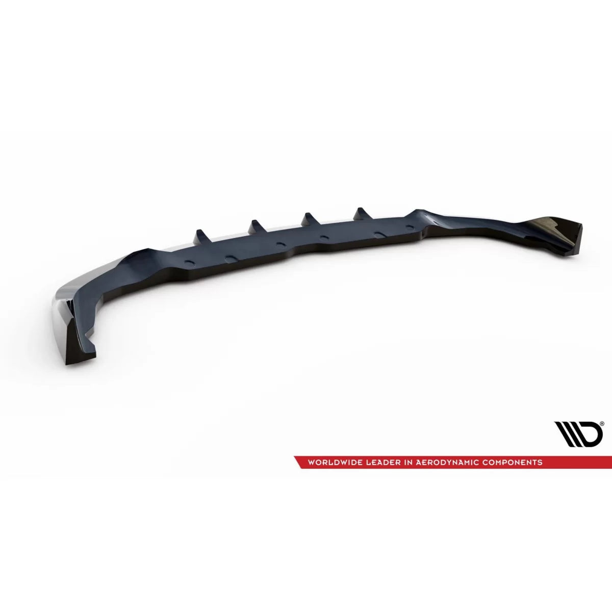 Spoiler Anteriore Versione 7 per BMW Serie 1 F40 M135I dal 2019 Nero Lucido