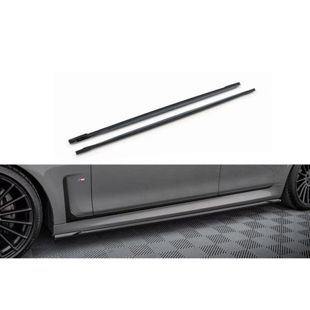 Add-on Maxton Design Nero Lucido per BMW Serie 7 G11 M Package 2019-2022