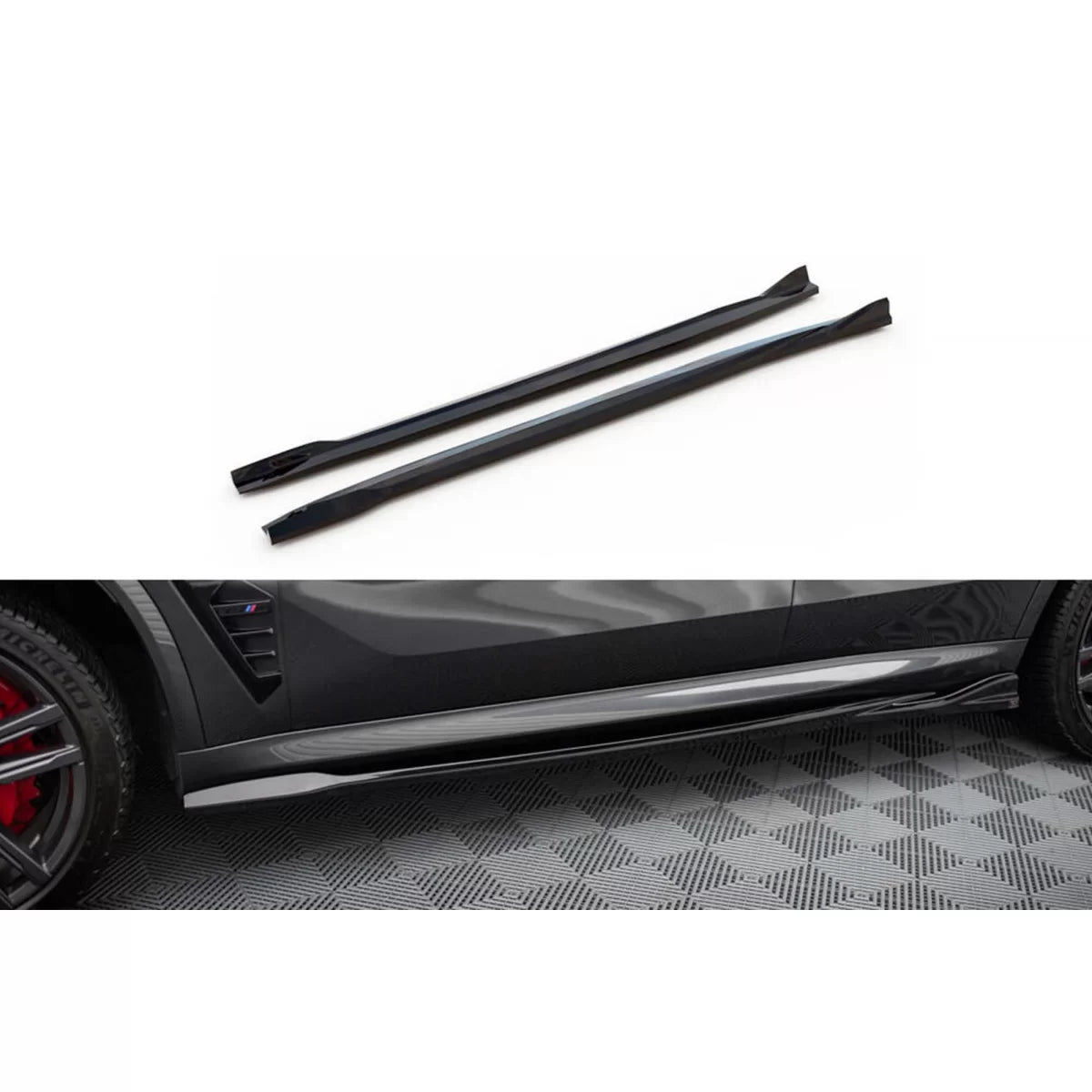 Add-on Maxton Design Nero Lucido per BMW X5 M F95 dal 2023