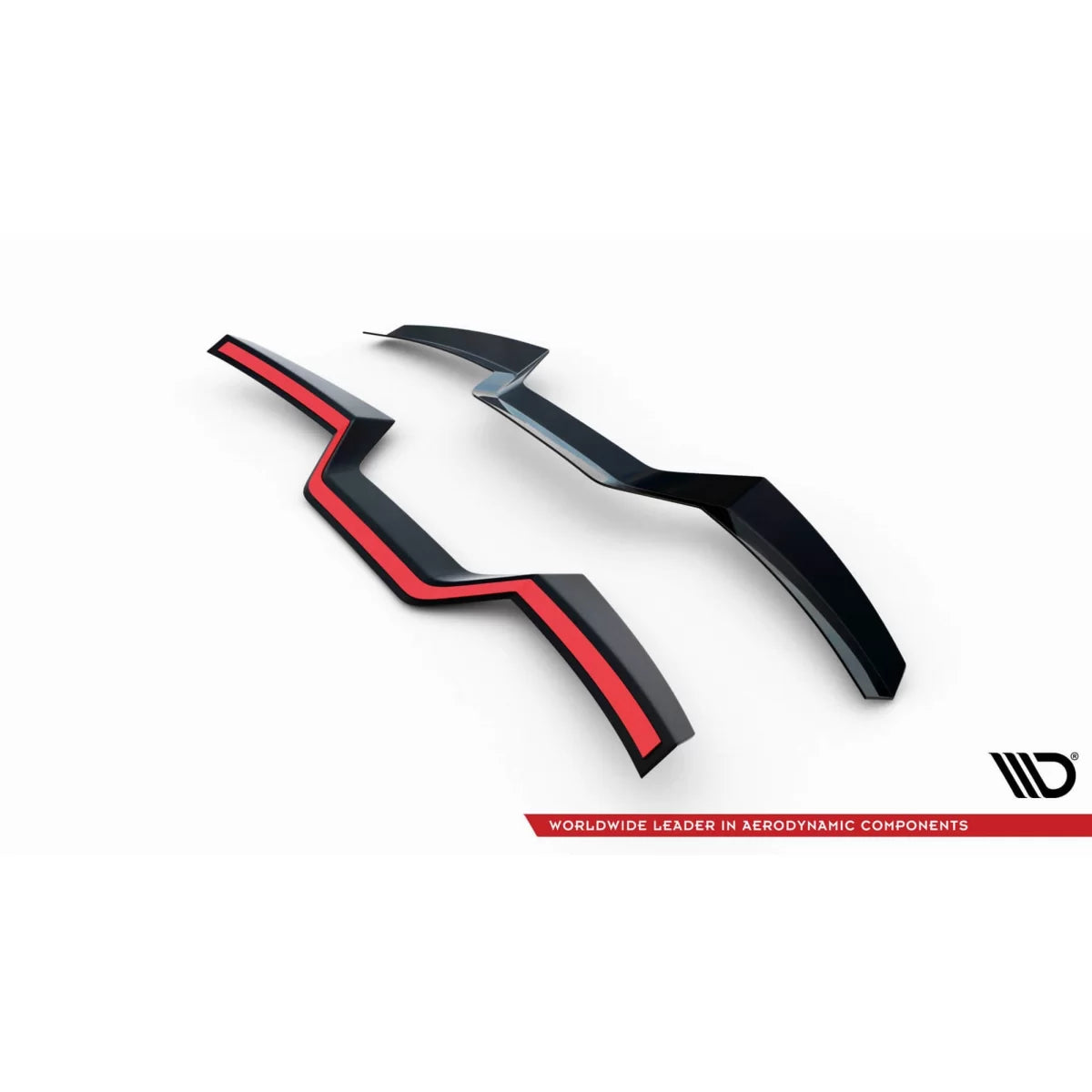 Add-on Parasole Anteriore Nero Lucido per BMW X6 G06 dal 2019