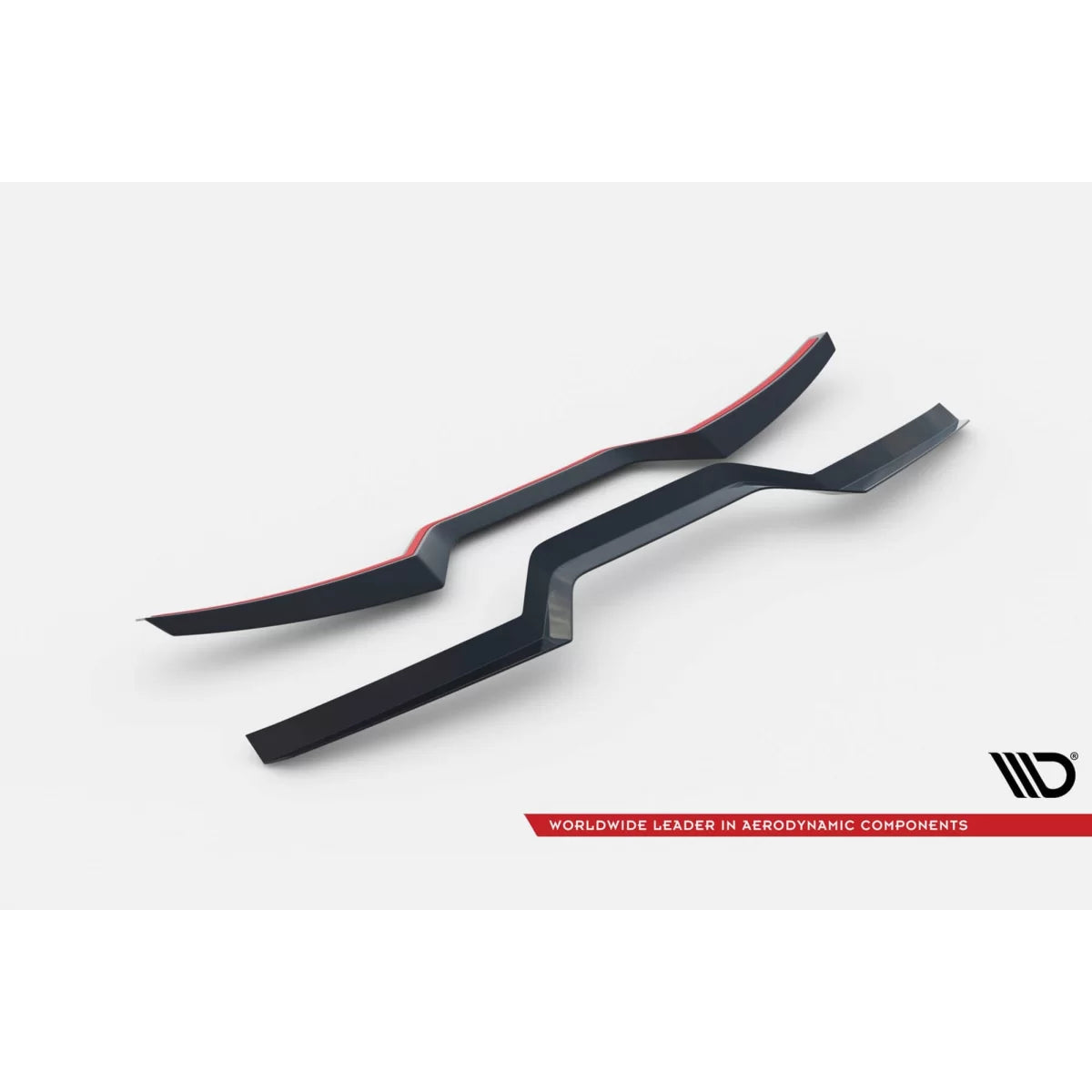 Add-on Parasole Anteriore Nero Lucido per BMW X6 G06 dal 2019