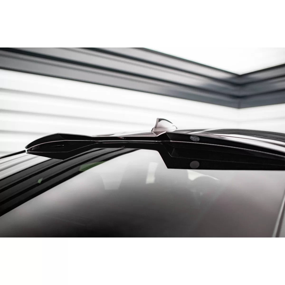 Add-on Parasole Anteriore Nero Lucido per BMW X6 G06 dal 2019