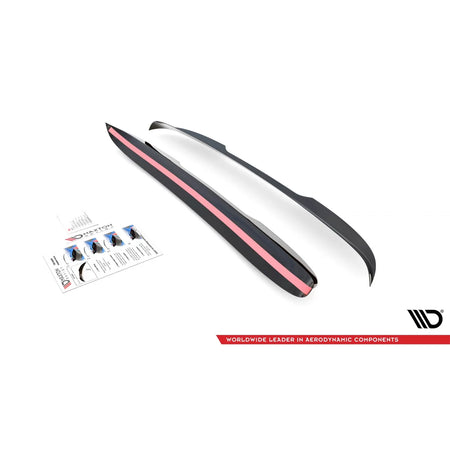 Add-on Parasole Posteriore Nero Lucido per Mercedes Classe V W447 a Design