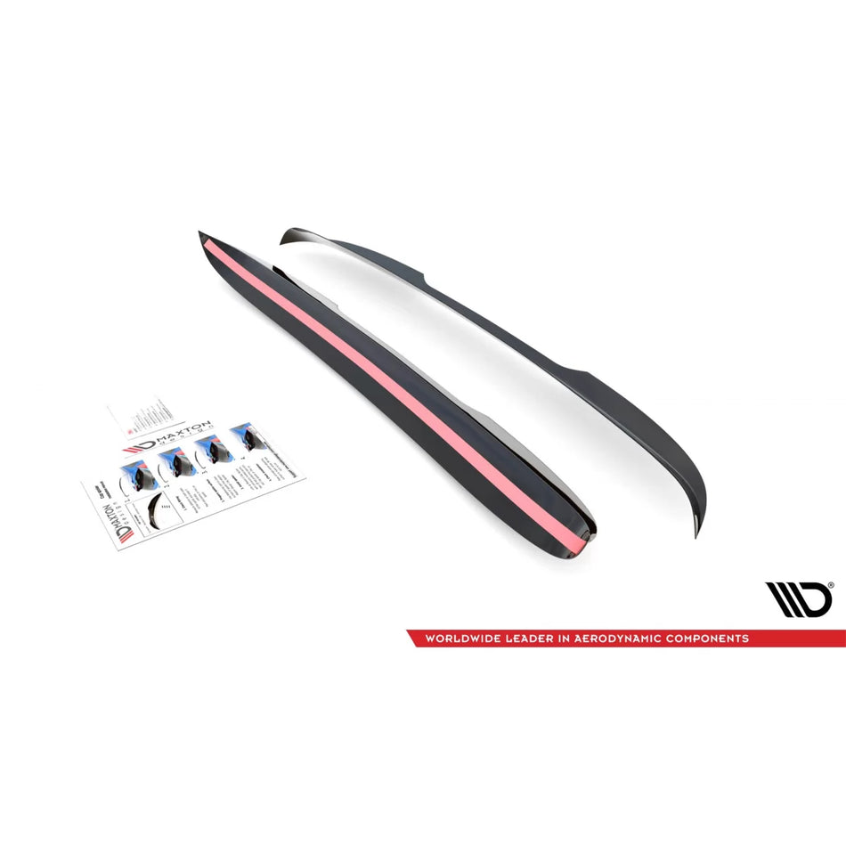 Add-on Parasole Posteriore Nero Lucido per Mercedes Classe V W447 a Design