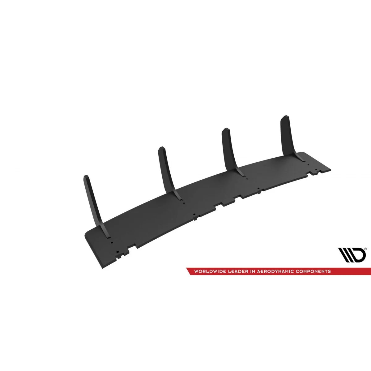 Additivo Diffusore Posteriore Opaco per Audi RS6 C6 Avant 2007-2010