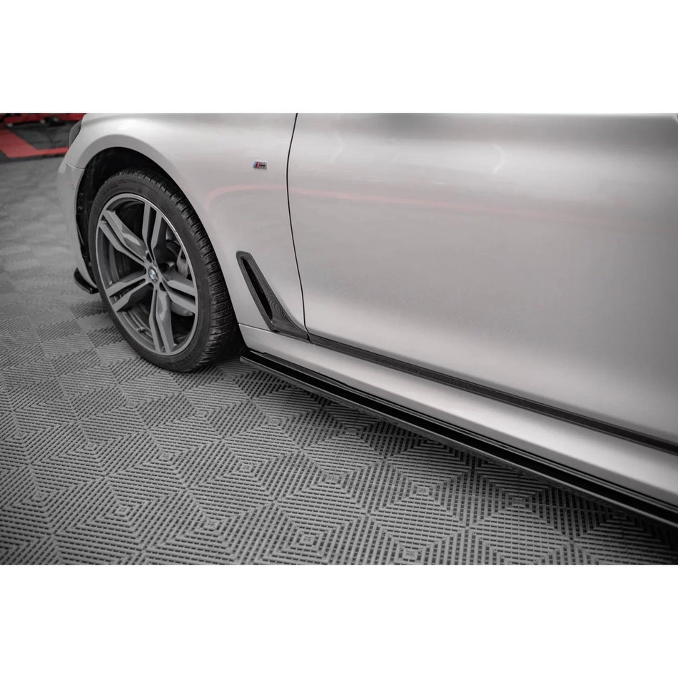 Additivi Minigonne Laterali Posteriori Neri BMW Serie 7 G12 dal 2015