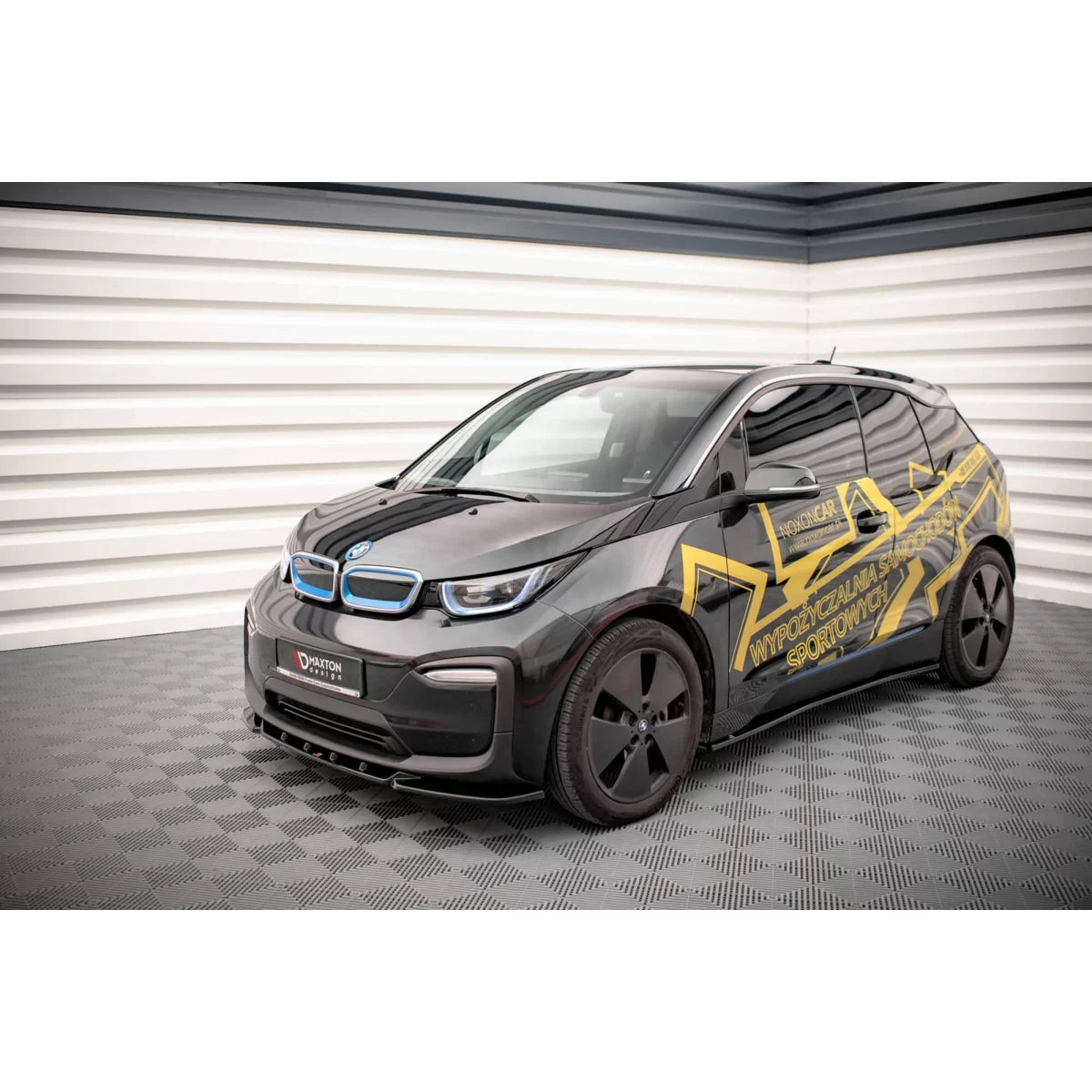 Additivi Minigonne Neri Lucidi per BMW I3 2017-2022