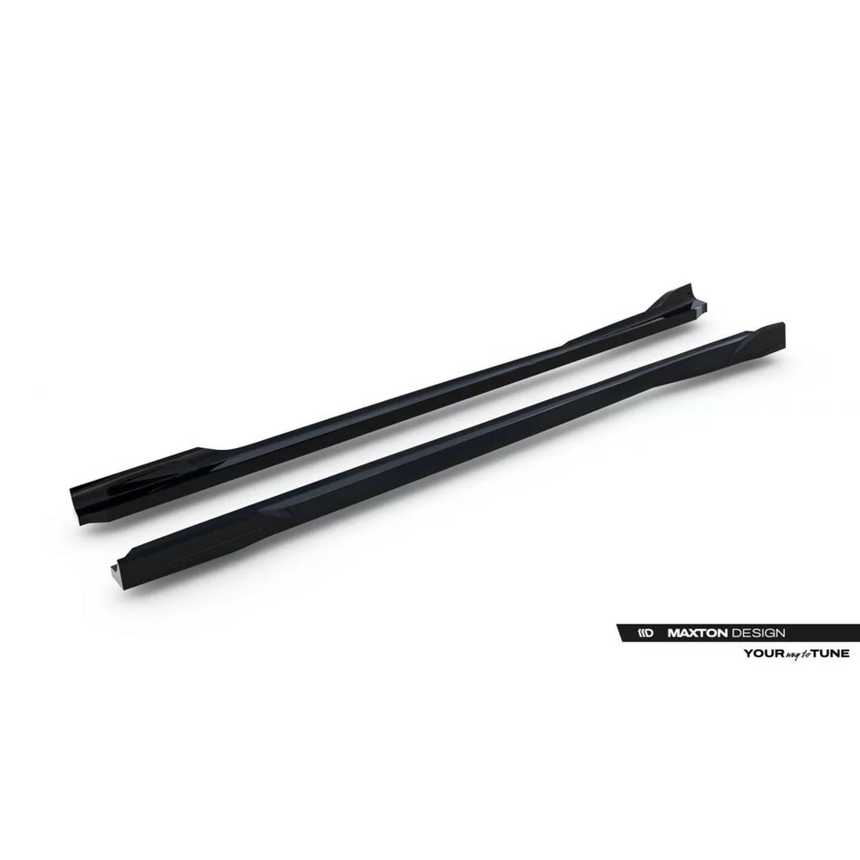 Additivi Minigonne Laterali Neri per BMW X3 G45 M Package dal 2024
