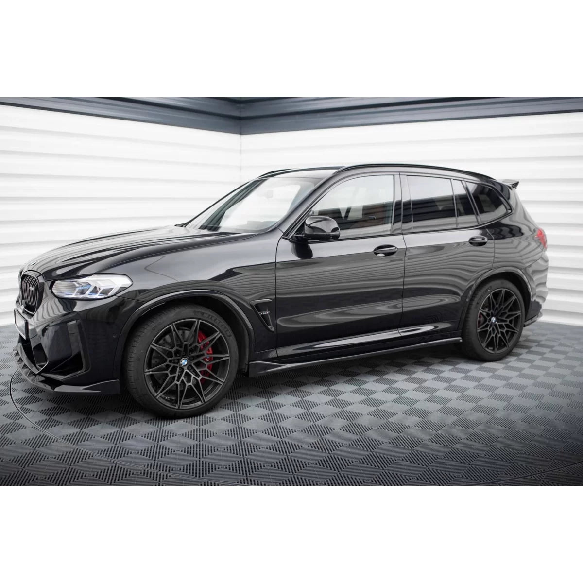 Additivi Minigonne Laterali Neri per BMW X3 M F97 dal 2021
