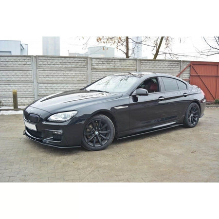 Additivi Minigonne M Technik Posteriori Neri per BMW Serie 6 Gran Coupe F06