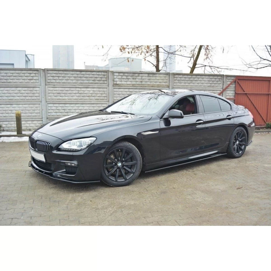 Additivi Minigonne M Technik Posteriori Neri per BMW Serie 6 Gran Coupe F06