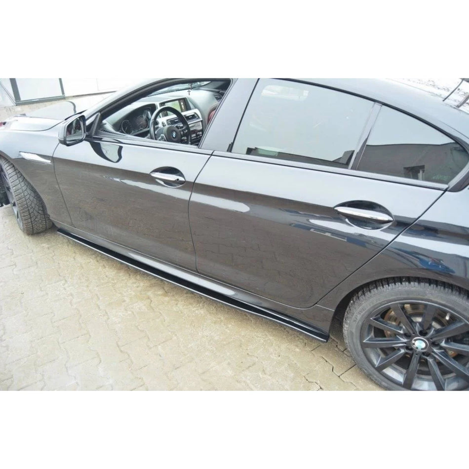 Additivi Minigonne M Technik Posteriori Neri per BMW Serie 6 Gran Coupe F06