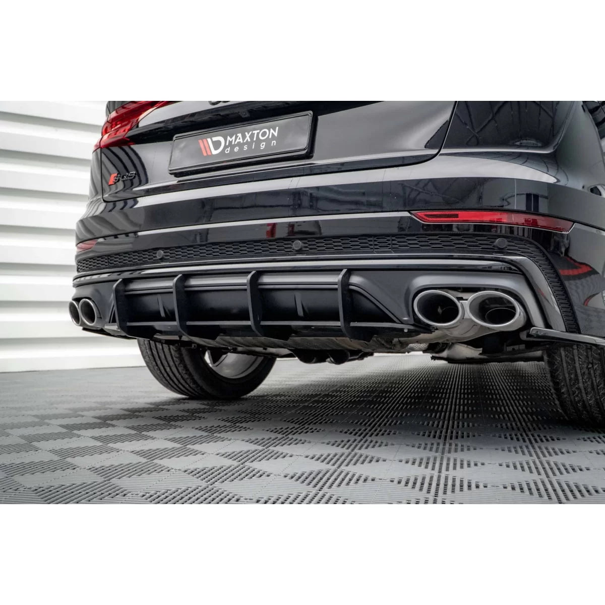Diffusore Posteriore Estensione Opaca per Audi SQ8 2019+