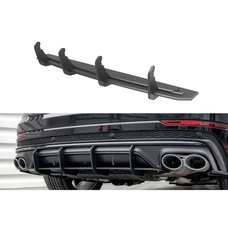 Diffusore Posteriore Estensione Opaca per Audi SQ8 2019+