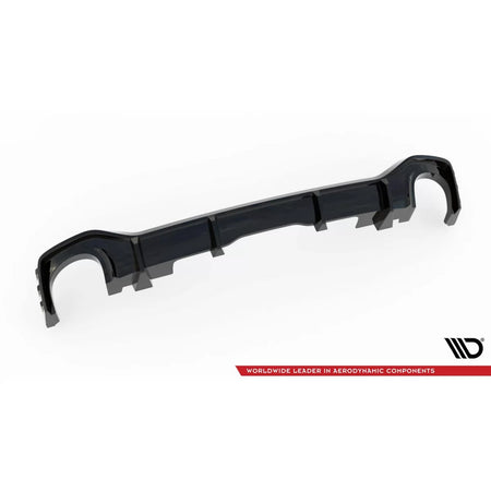 Diffusore Posteriore Nero Lucido per Audi RSQ8 MK1 dal 2019