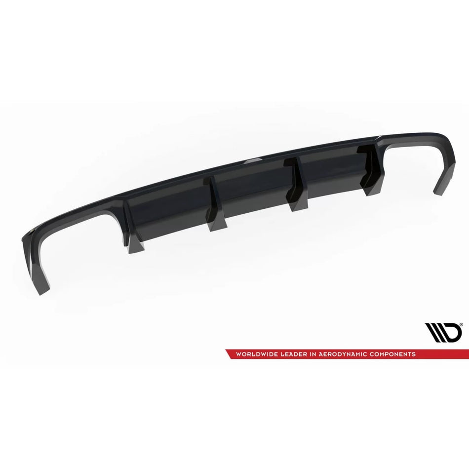 Diffusore Posteriore Nero Lucido per Audi S8 D5 2019-2021