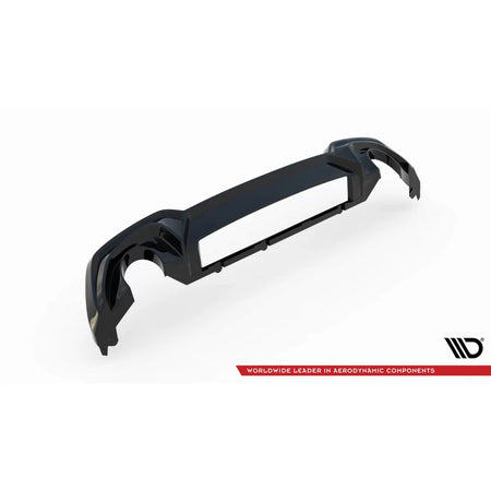 Diffusore Posteriore Nero per BMW Serie 3 G20 Berlina 2018-2022 M Sport Gancio