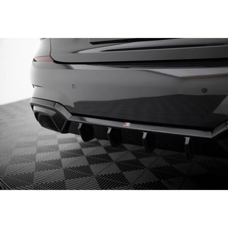 Diffusore Posteriore Nero Lucido per BMW Serie 3 G20 2018-2022