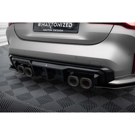 Diffusore Posteriore Nero Lucido per BMW M4 G82 Coupe dal 2021