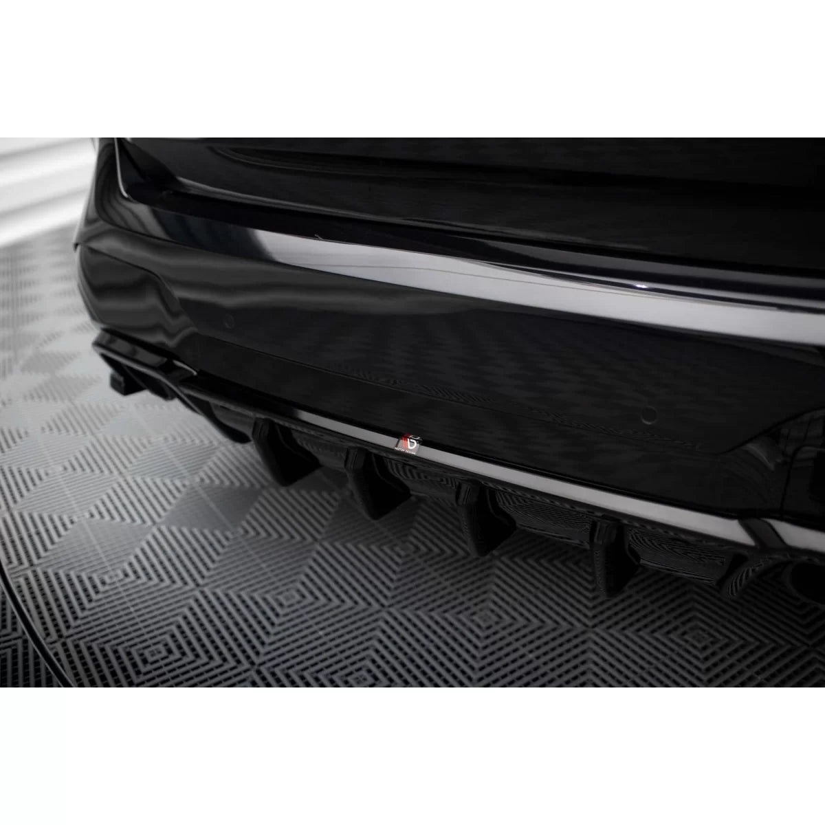 Diffusore Posteriore Nero per BMW X3 F97 dal 2021 Paraurti M