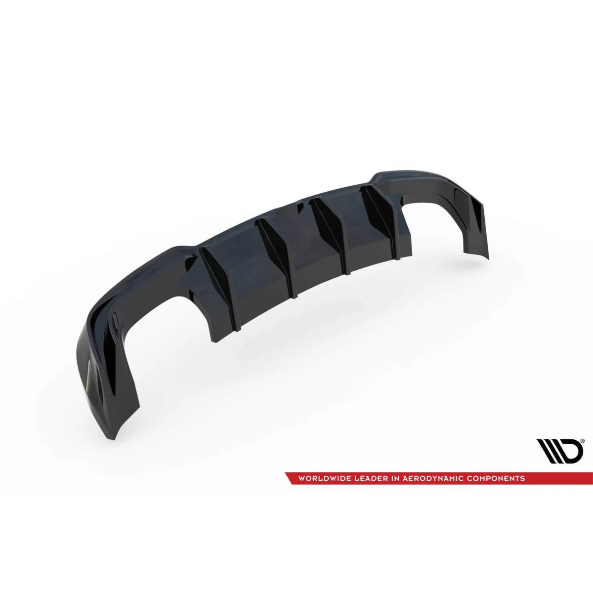 Diffusore Posteriore Nero per Audi A3 8V Berlina 2016-2020