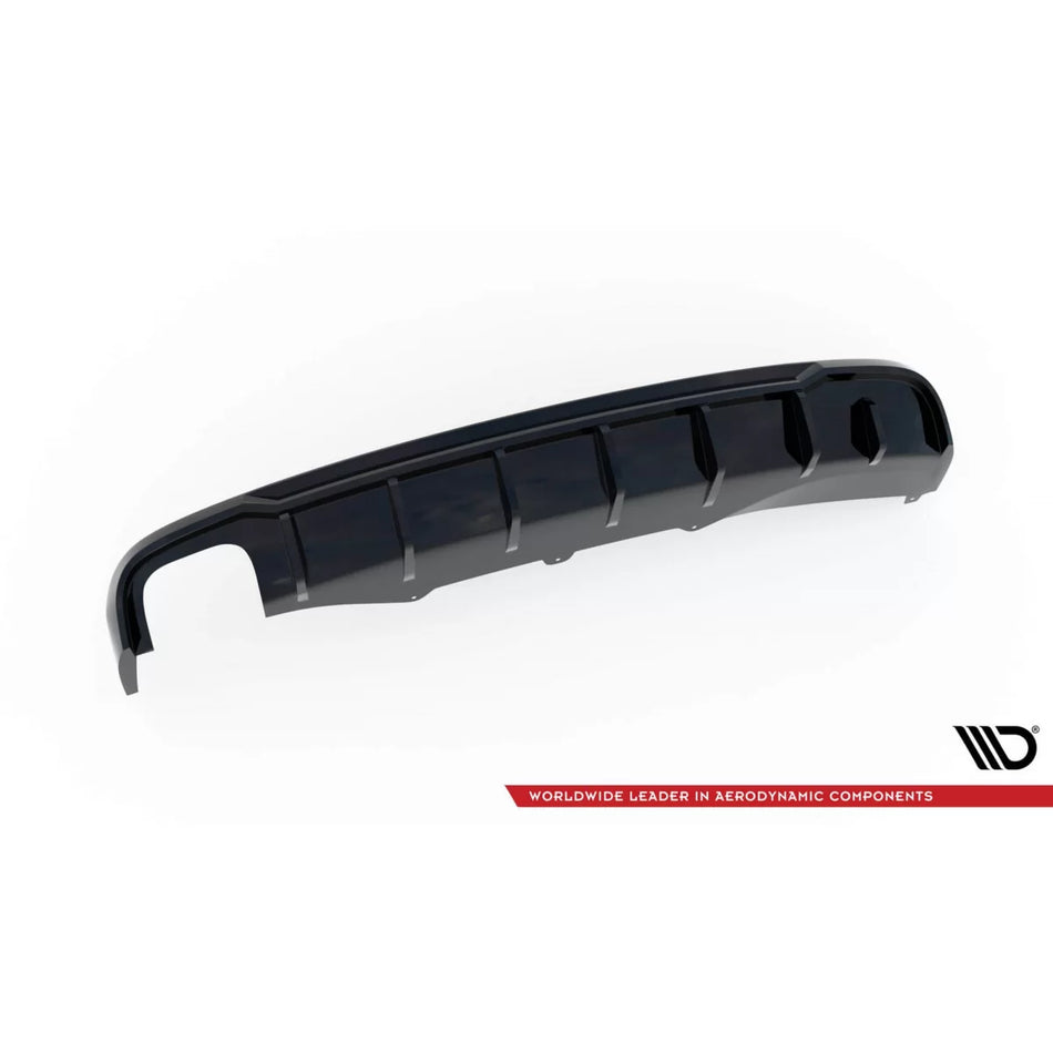 Diffusore Posteriore Nero per Audi A4 B8 Berlina e Avant 2007-2011