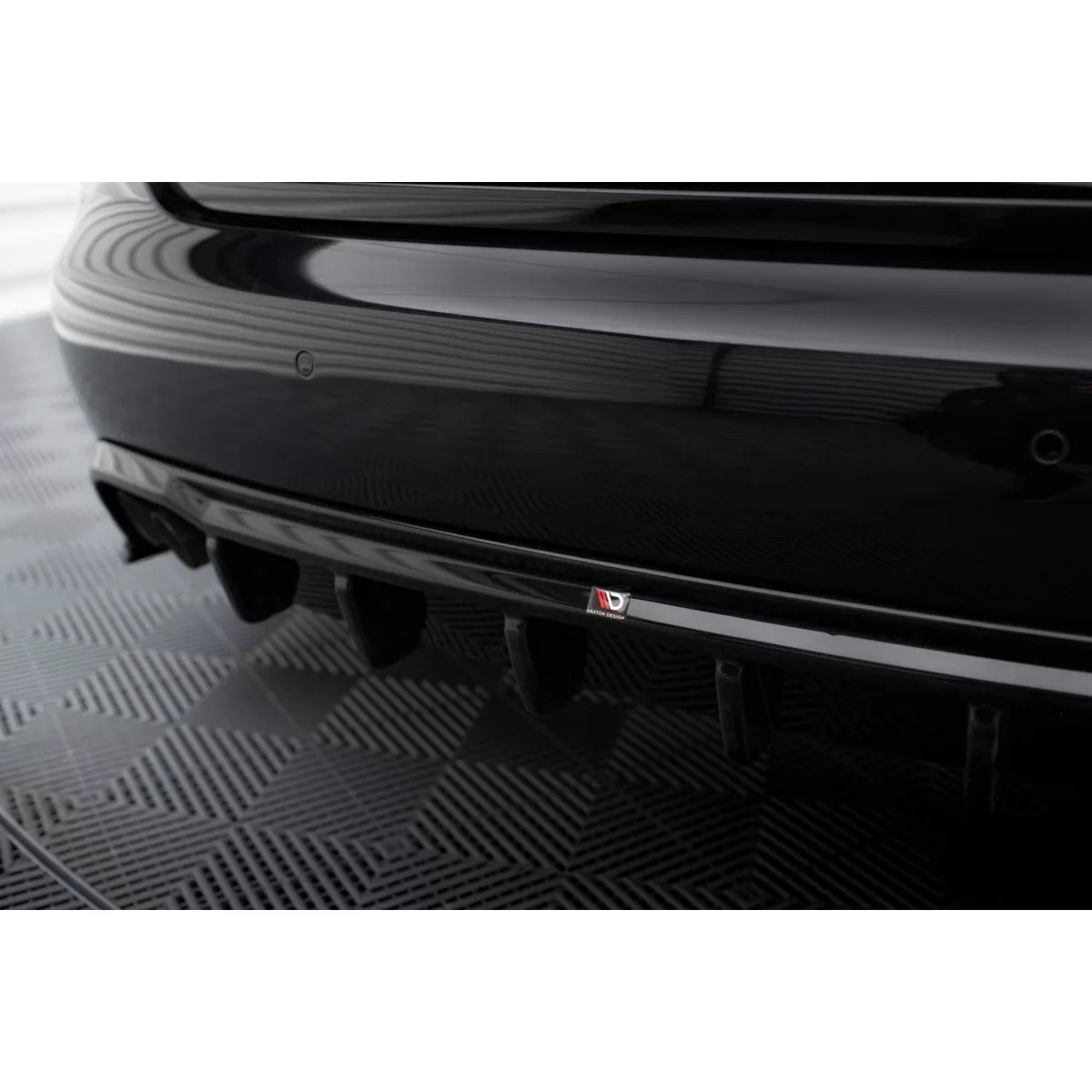 Diffusore Posteriore Nero per Audi A4 B8 Berlina e Avant 2007-2011