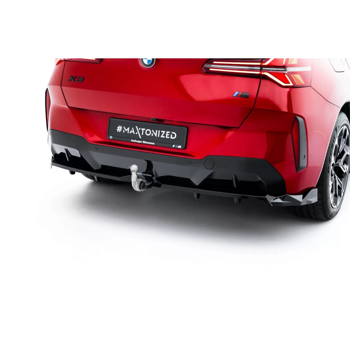 Minigonne Paraurti Anteriore Posteriore e Tetto Nero per BMW X3 G45 M Pack 2024