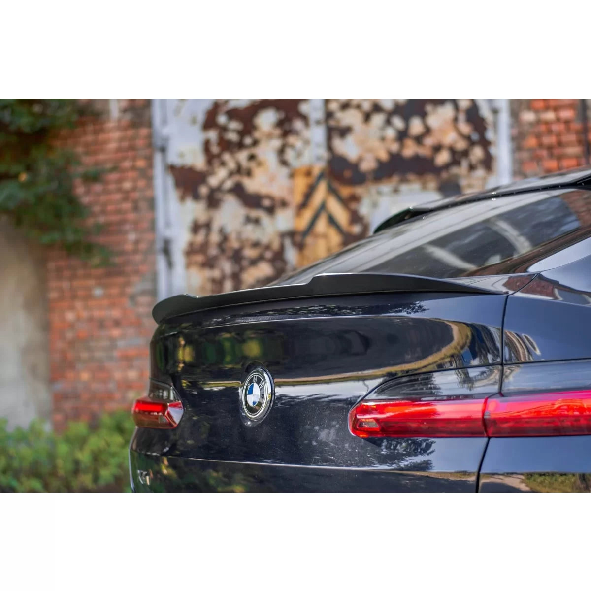 Spoiler Posteriore Nero Lucido per BMW X4 G02 dal 2018