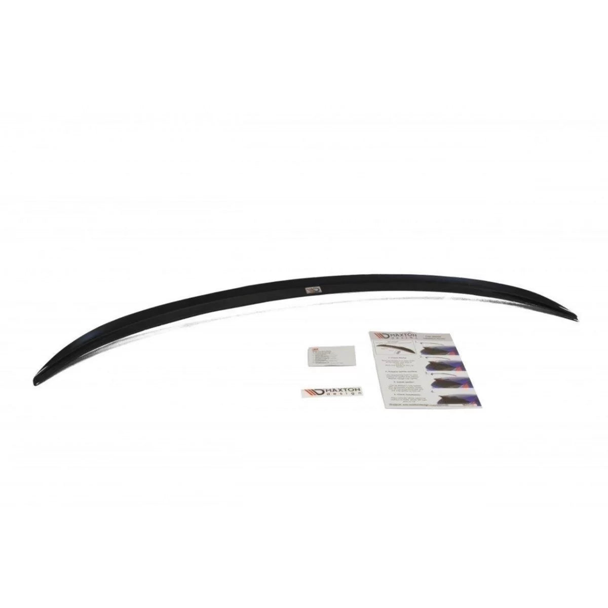 Spoiler Posteriore Nero Lucido per BMW X6 F16 dal 2014
