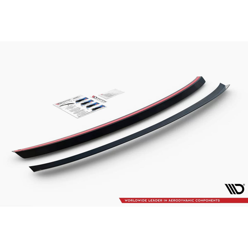 Spoiler Posteriore Maxton Design M-technik Nero per BMW Serie 7 G11 2015-2018