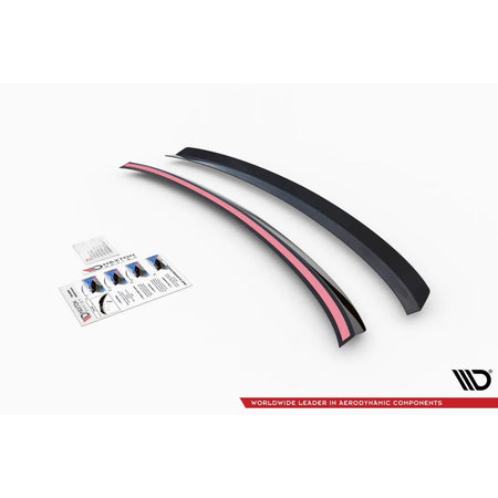 Spoiler Posteriore Maxton Design M-technik Nero per BMW Serie 7 G11 2015-2018