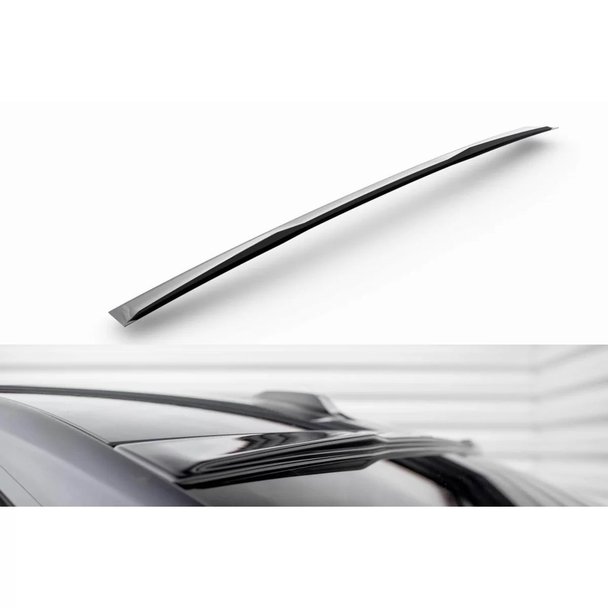 Spoiler Posteriore Vetro Gloss Nero per BMW Serie 7 M-pack G70 2022+