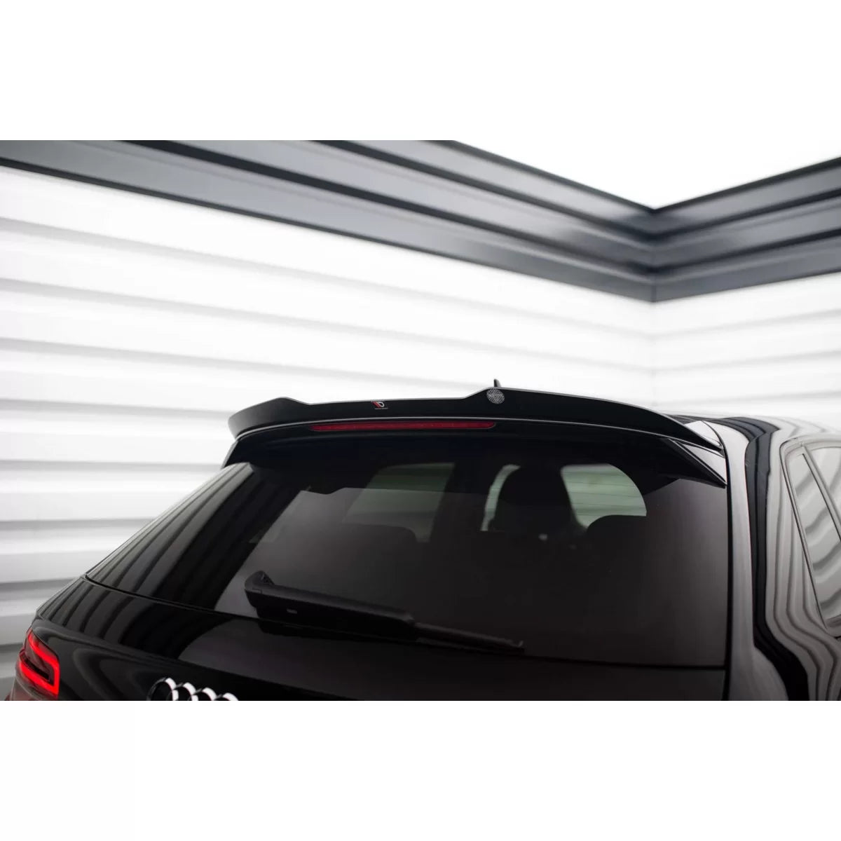 Spoiler Tetto Nero Lucido per Audi A3 Sportback 8V 2016-2020
