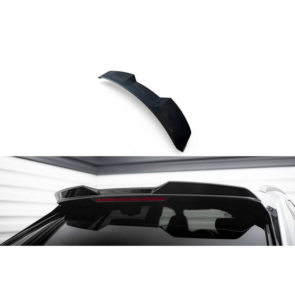 Spoiler Tetto Nero Lucido per Audi Q8 SQ8 S-line 2018-2023
