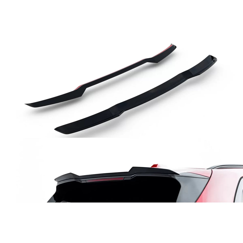 Spoiler Tetto Posteriore Nero Lucido per BMW X3 G45 M Package dal 2024