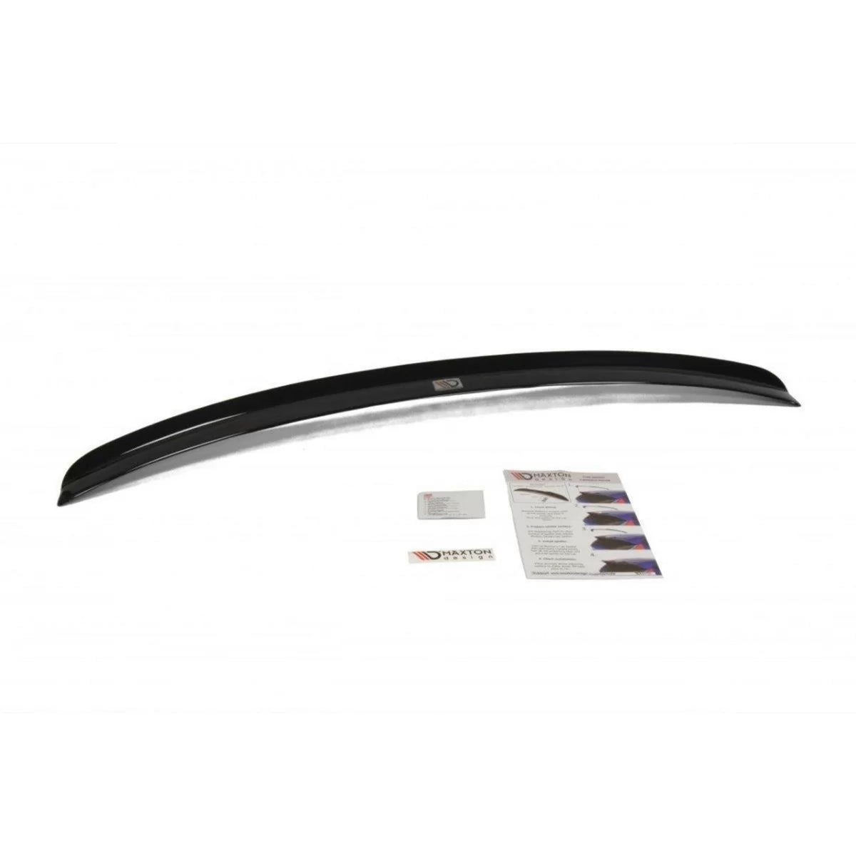 Spoiler Posteriore Nero Lucido per Audi A6 C6 Avant 2008-2010