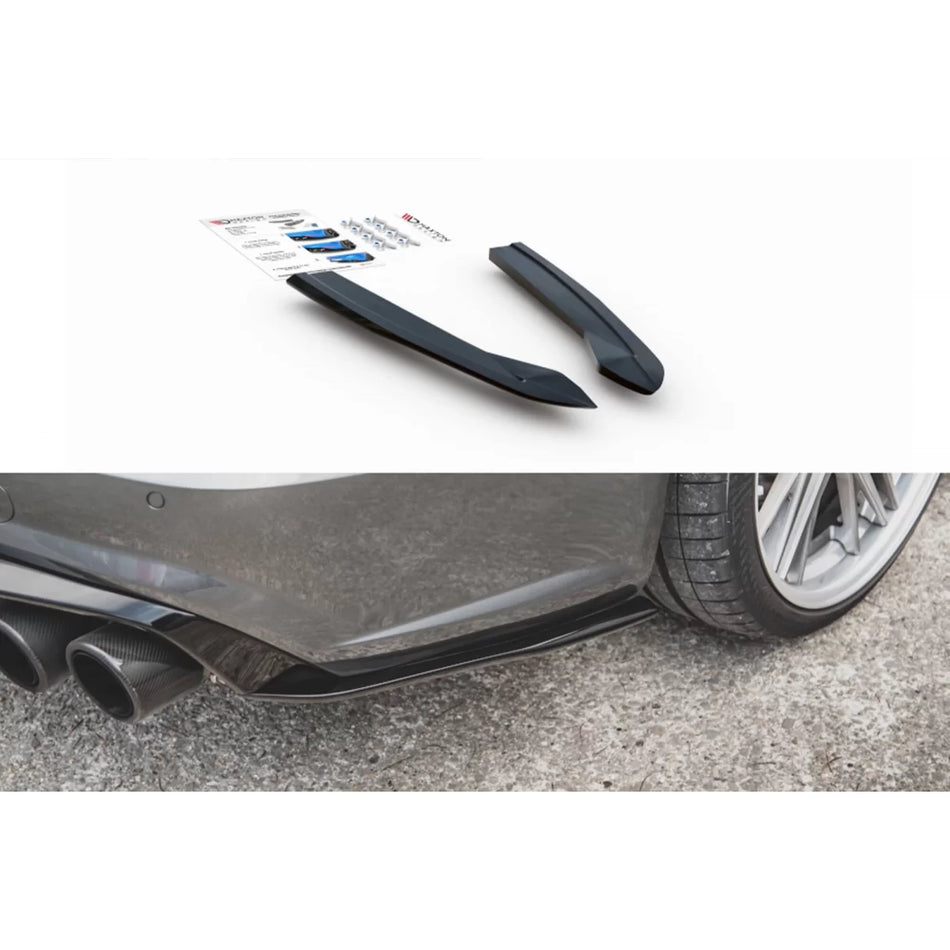 Prolunghe Laterali Posteriori in Vetroresina per Audi A6 C7 2014-2017 S-line