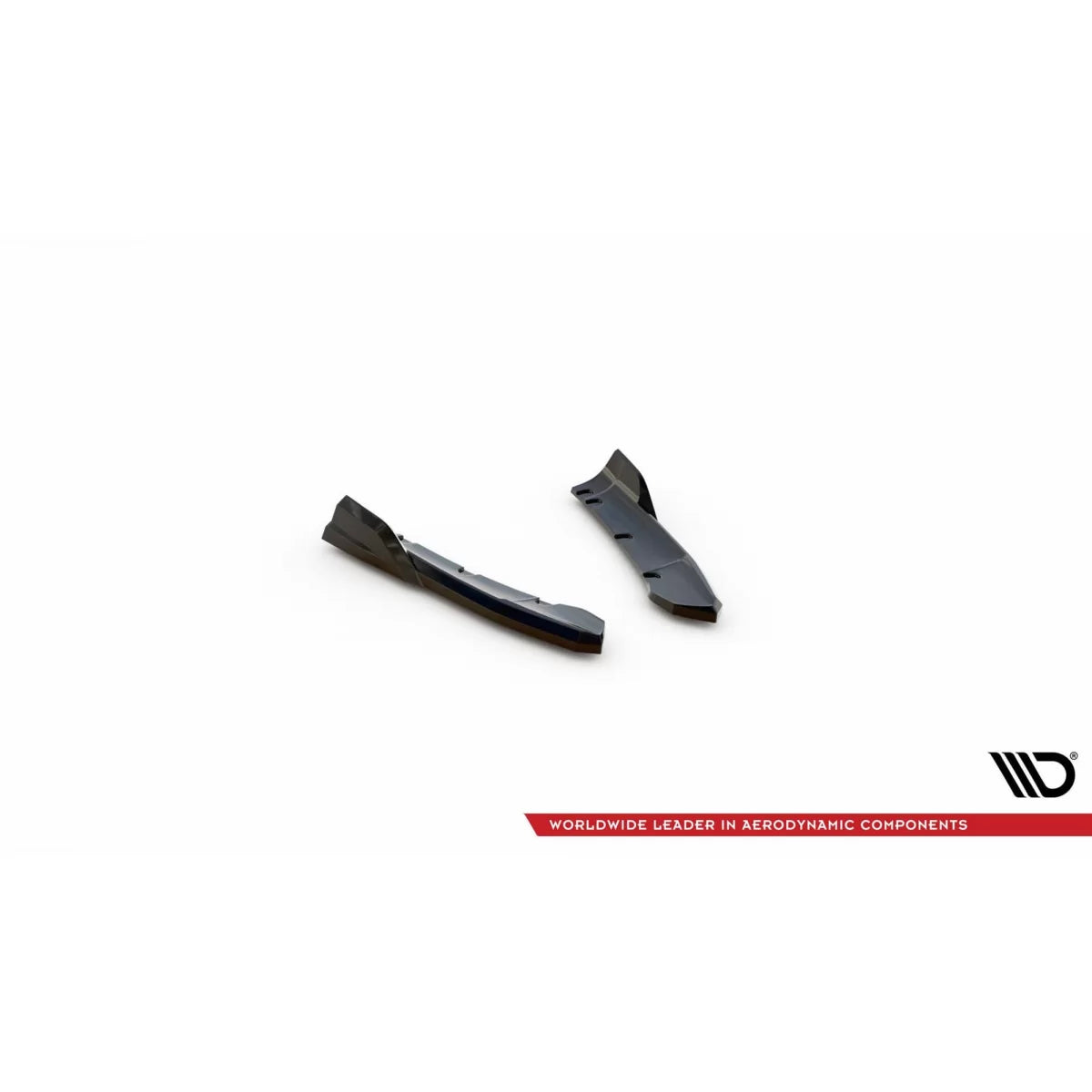 Estensioni Laterali Posteriori Paraurti Nero Lucido per BMW X3 G01 M Package