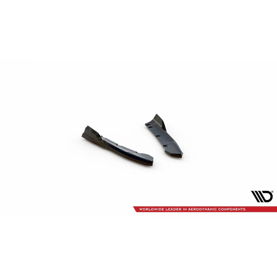 Estensioni Laterali Posteriori Paraurti Nero Lucido per BMW X3 G01 M Package