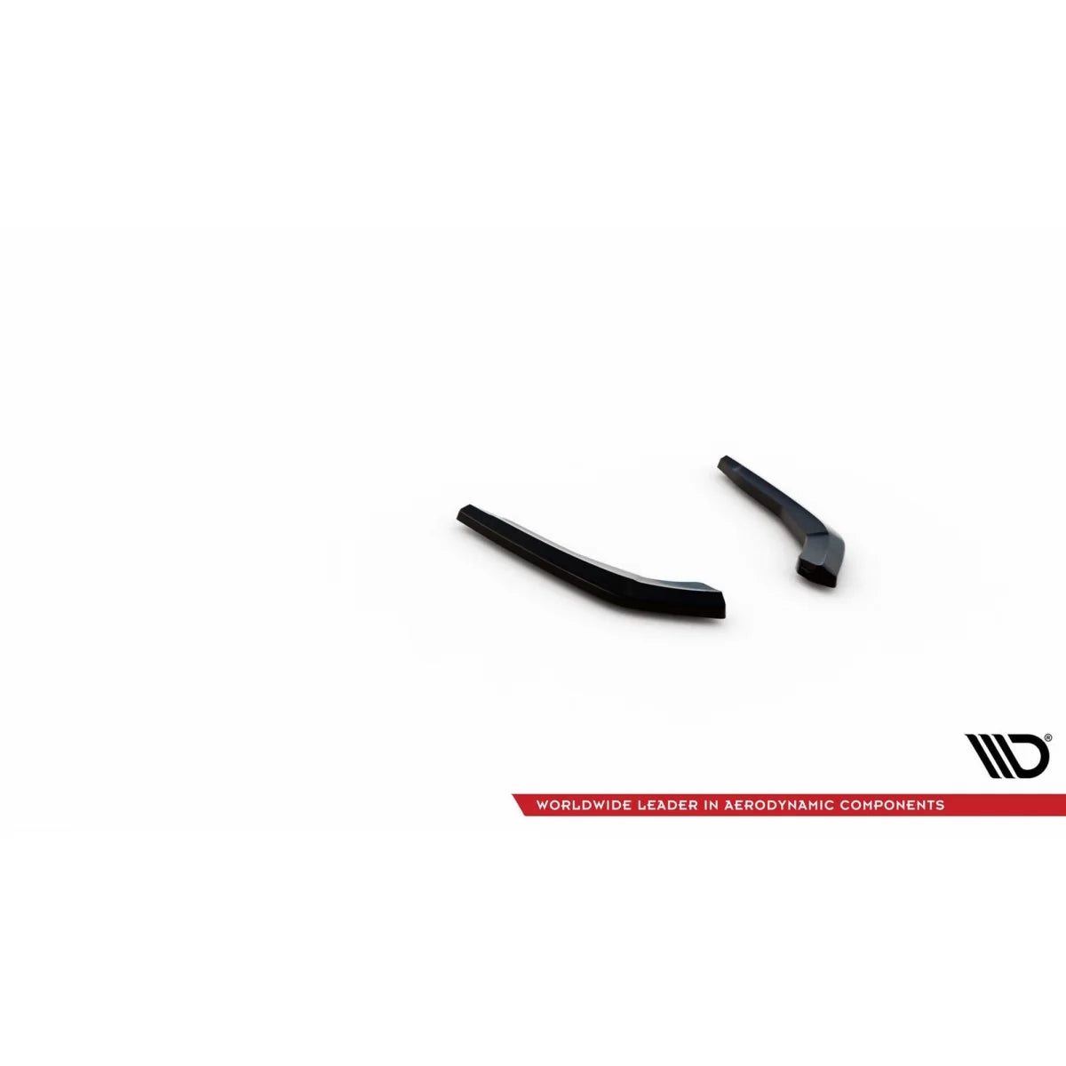 Prolunghe Laterali Posteriori Paraurti Nere per BMW X3 G01 M40D M40I M Pack