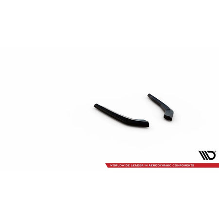 Prolunghe Laterali Posteriori Paraurti Nere per BMW X3 G01 M40D M40I M Pack